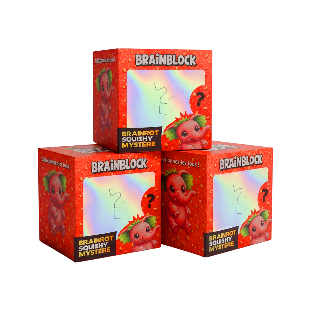 Squishy Brain Block x3 [PRÉCOMMANDE]