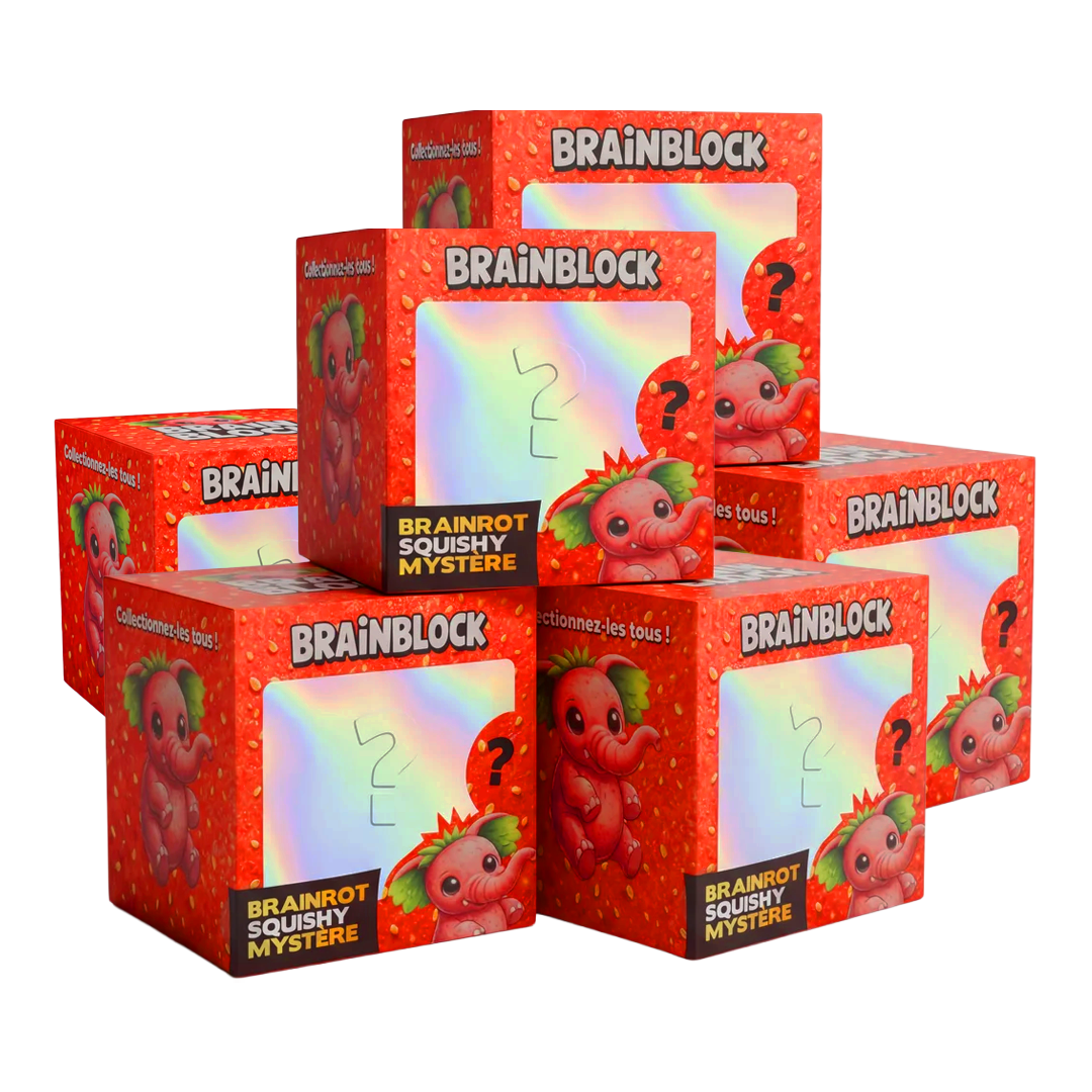 Squishy Brain Block x6 [PRÉCOMMANDE]